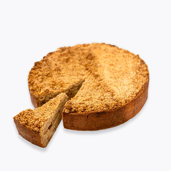 appeltaart heel Appelkruimeltaart