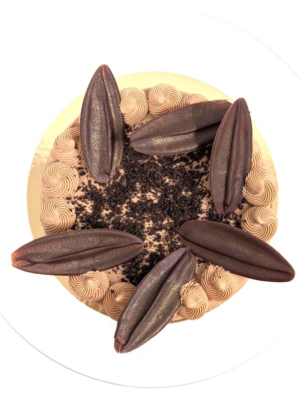 Naked chocolade stapeltaart