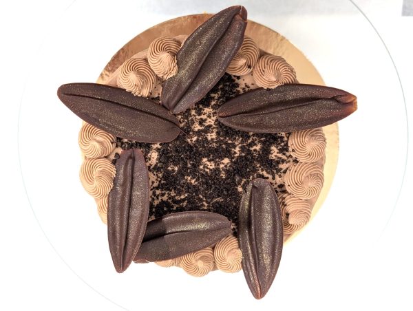 Naked chocolade stapeltaart