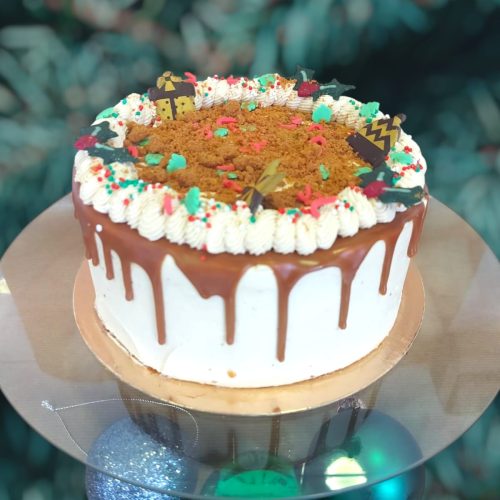 Santa Speculoos taart