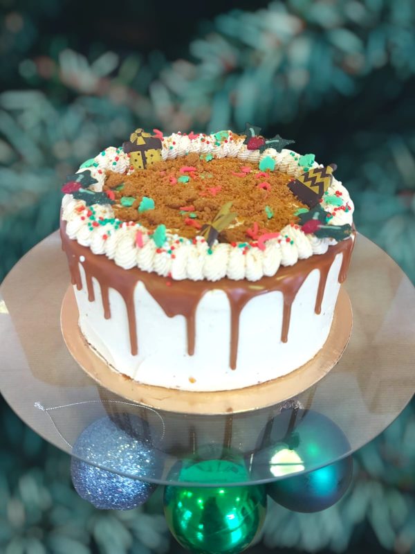 Santa Speculoos taart